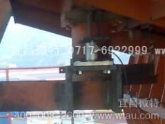 JZ型柱式傳感器安裝在齒輪蝙蝠門(mén)機(jī)上